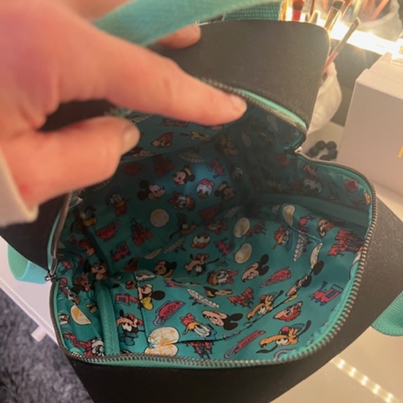 Disney Parks Loungefly Mickey And Friends Castle Canvas Loungefly Backpack main image 5